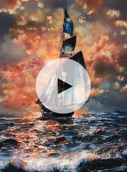 ArteDiAlina.com painting: New Horizons